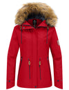Women's Waterproof Snow Ski Jacket Warm Winter Coat and Raincoat