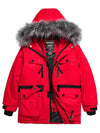 red winter snow coats boys 5t