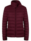 burgundy lightweight jacket