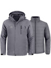 Men's Waterproof 3-in-1 Ski Jacket Windproof Insulated Winter Jackets