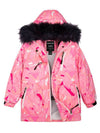 Girls Waterproof Ski Jacket Parka Windproof Warm Winter Coat