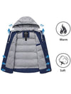 Women's Quilted Puffer Vest Padding With Removable Hooded
