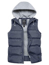 womens grey vest