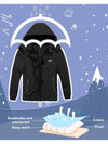 Girls Hooded Ski Fleece Winter Jacket Waterproof Raincoats