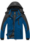 Men's Waterproof Ski Jacket Fleece Winter Coat Windproof Rain Jacket