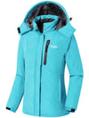 Women's Ski Jacket Winter Coats Fleece Lined Rain Jacket