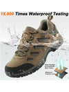 Men's Waterproof Hiking Shoes Outdoor Low Cut Hiking Boots Mountain Shoes