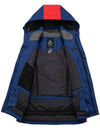 Men's Warm Ski Jacket Waterproof Snowboard Parka Windproof Insulated Coat Sealed Seams