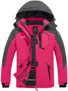 Women's Waterproof Ski Jacket Windproof Winter Warm Snow Coat Mountain Rain Jacket